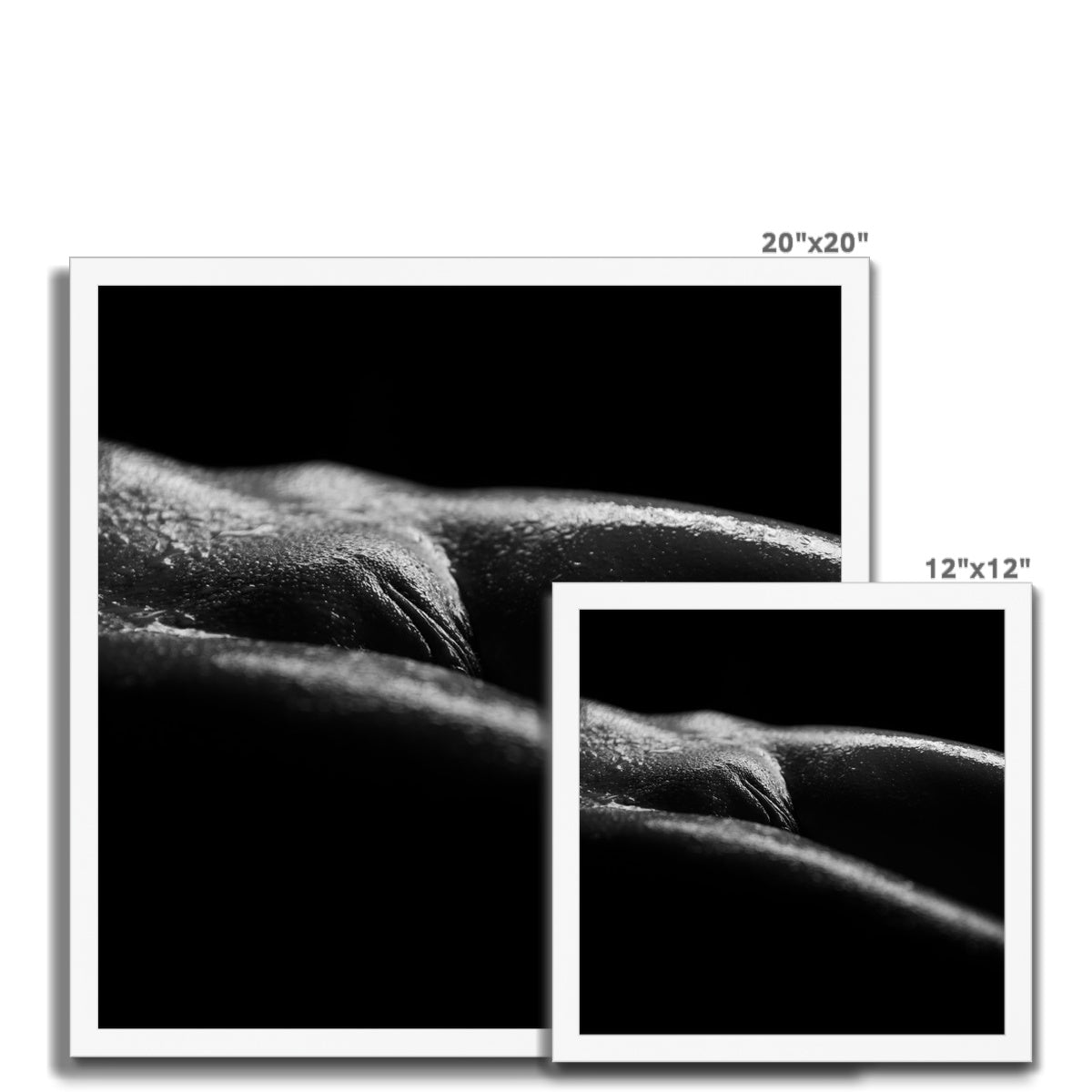 Bodyscape 4 Budget Framed Poster