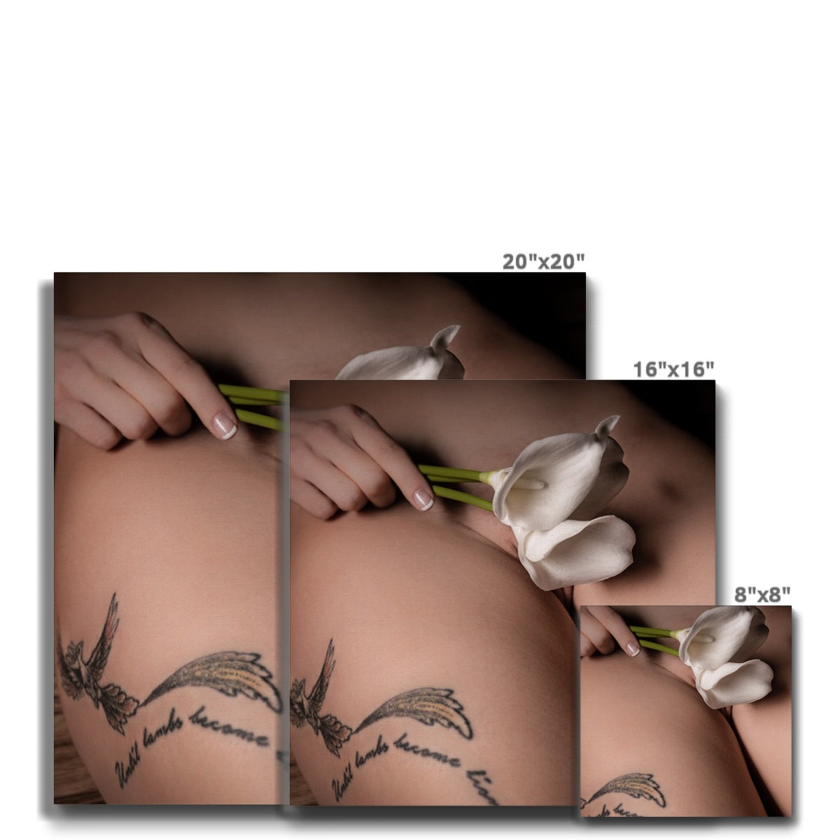 Lilies Eco Canvas