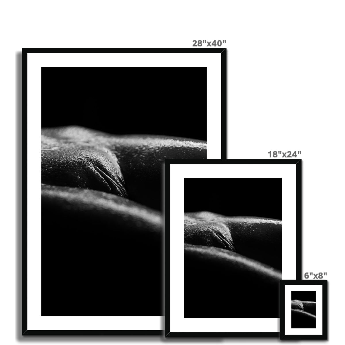 Bodyscape 4 Framed & Mounted Print