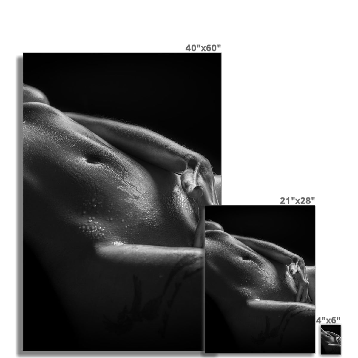 Bodyscape 3 Wall Art Poster