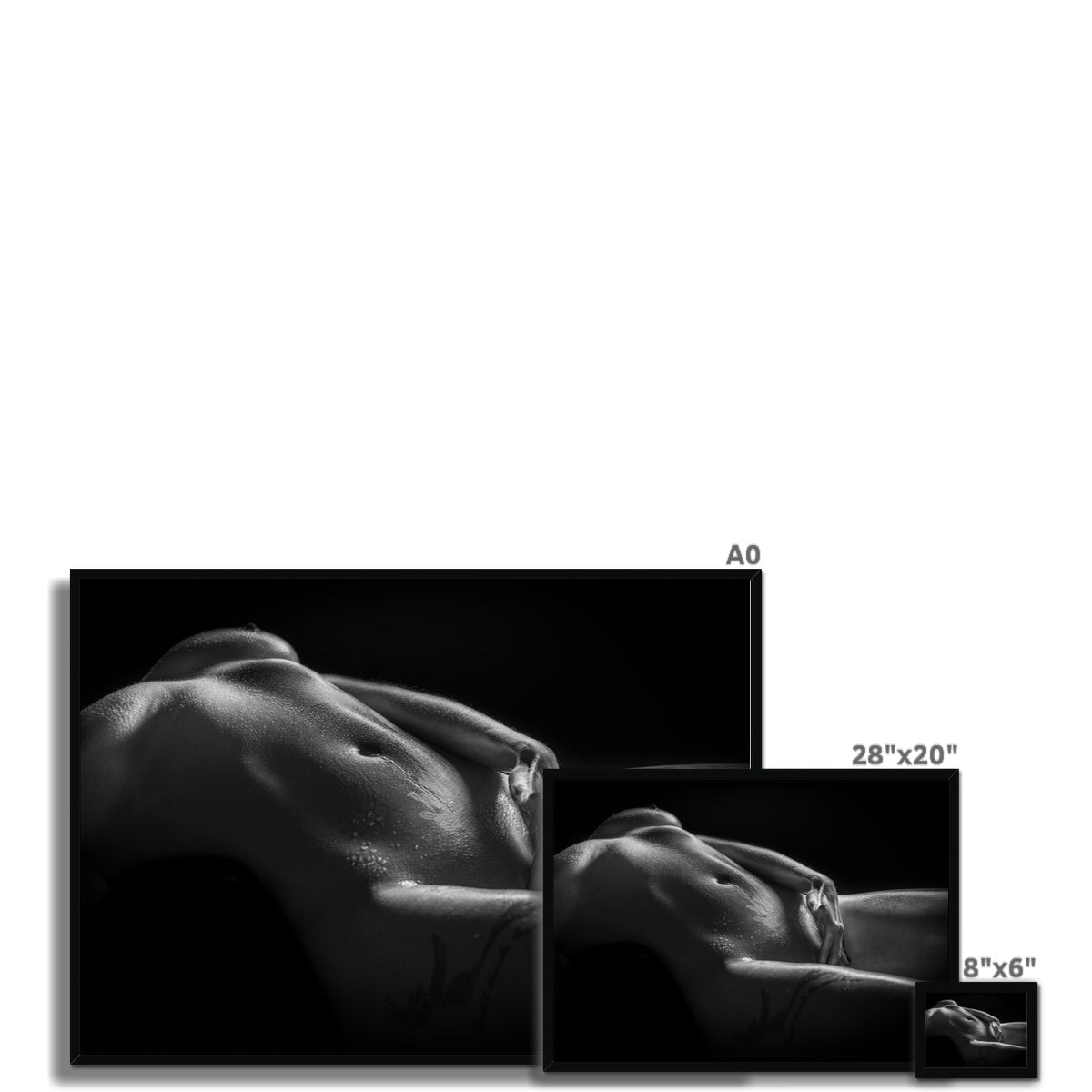 Bodyscape 3 Framed Print