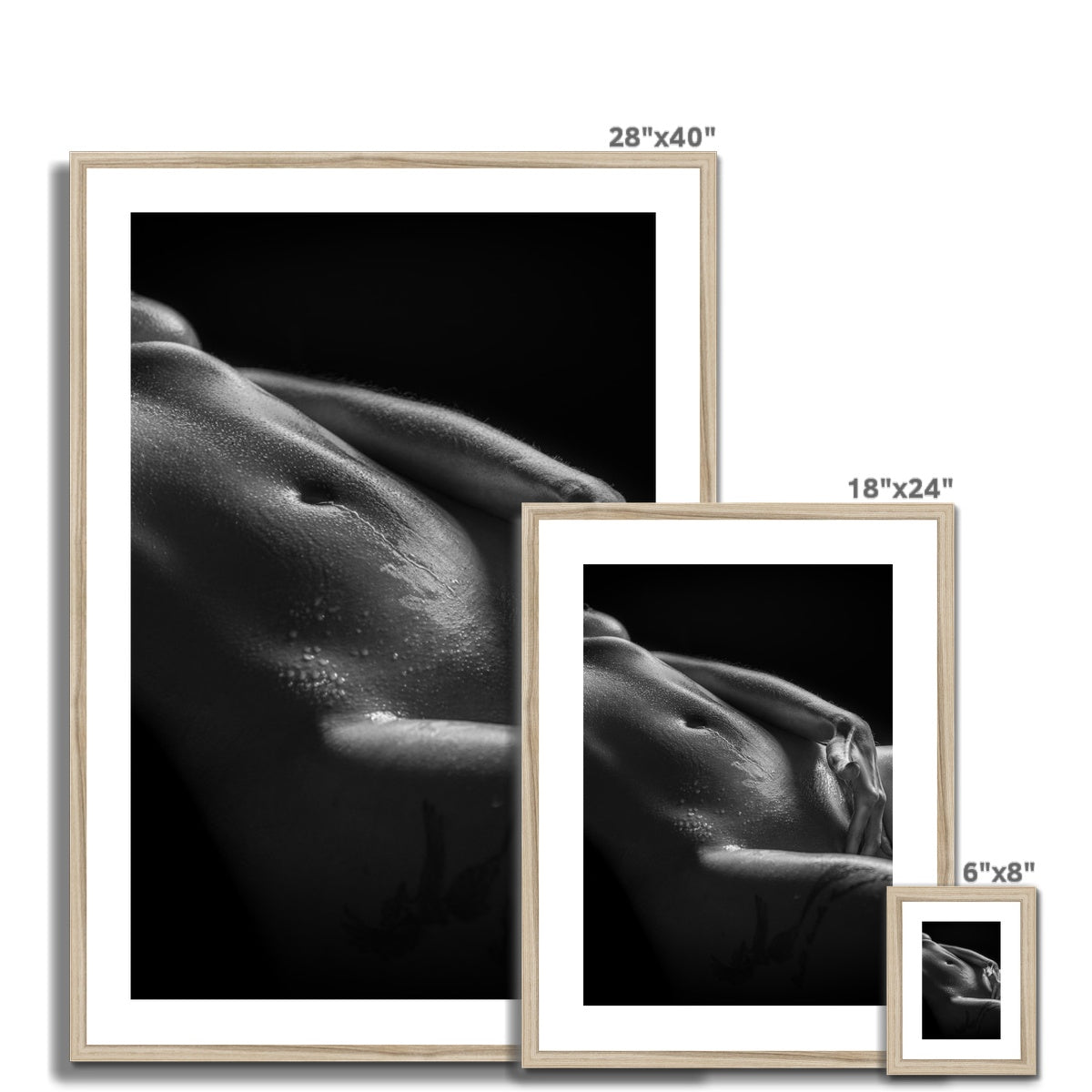 Bodyscape 3 Framed & Mounted Print