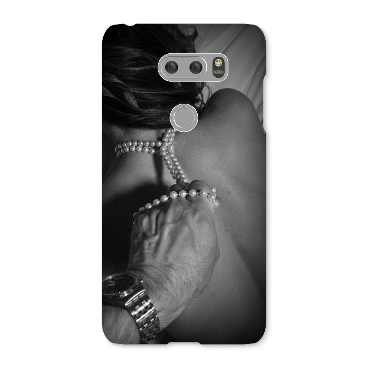 Pearl Necklace Snap Phone Case