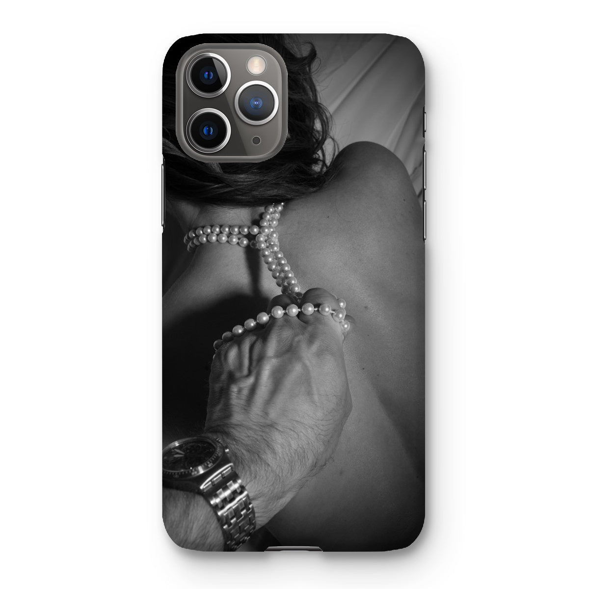 Pearl Necklace Snap Phone Case