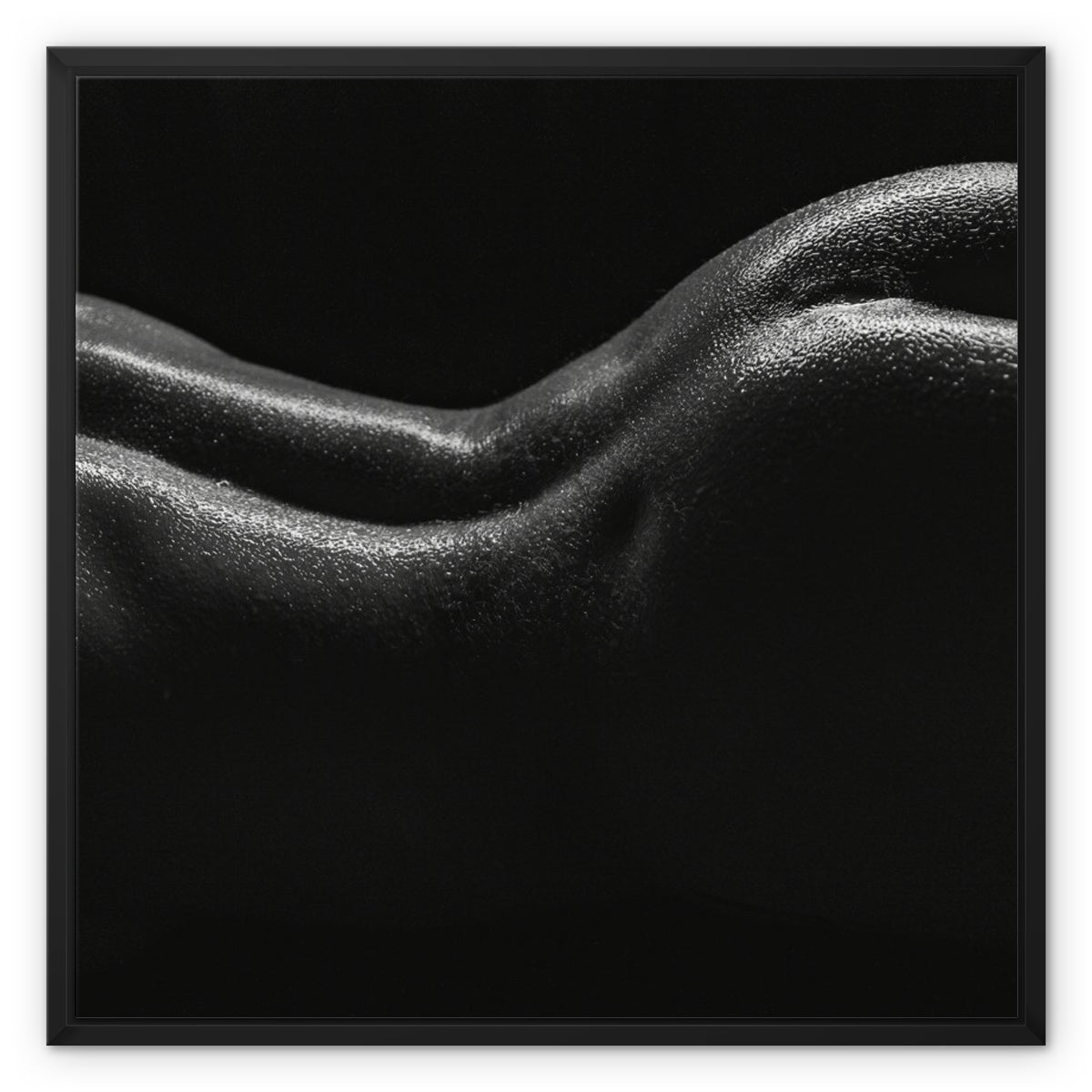 Bodyscape 1 Framed Canvas