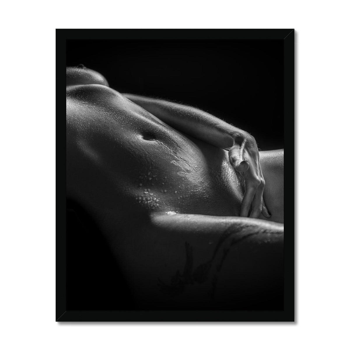 Bodyscape 3 Budget Framed Poster