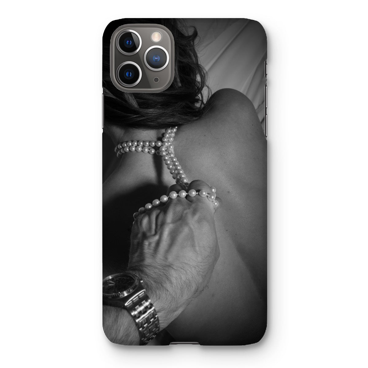 Pearl Necklace Snap Phone Case