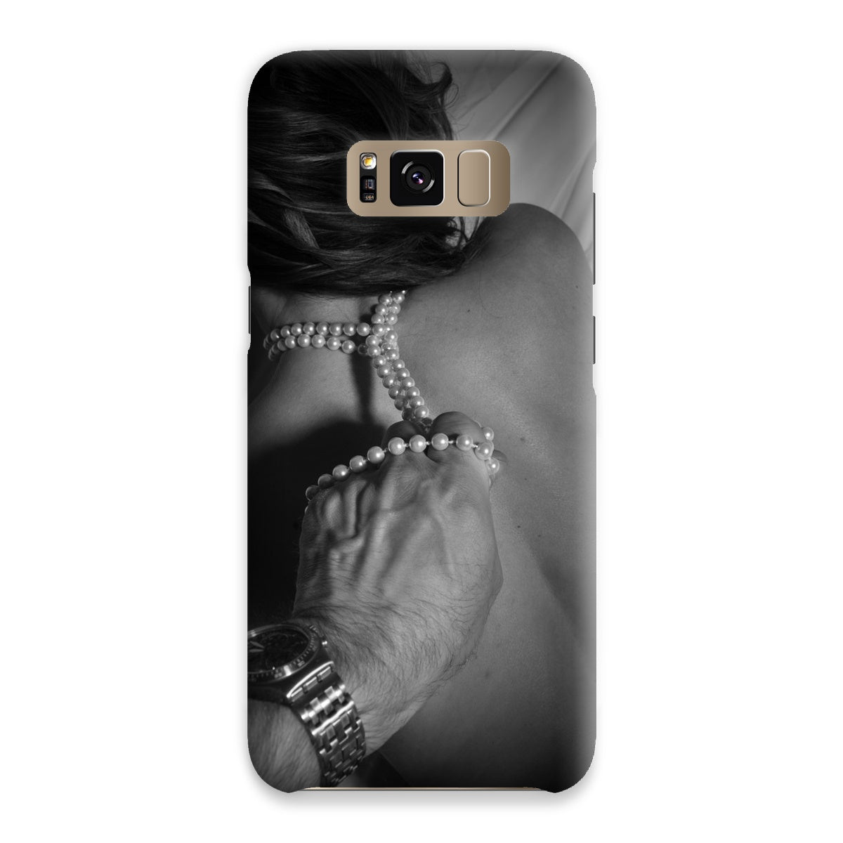 Pearl Necklace Snap Phone Case