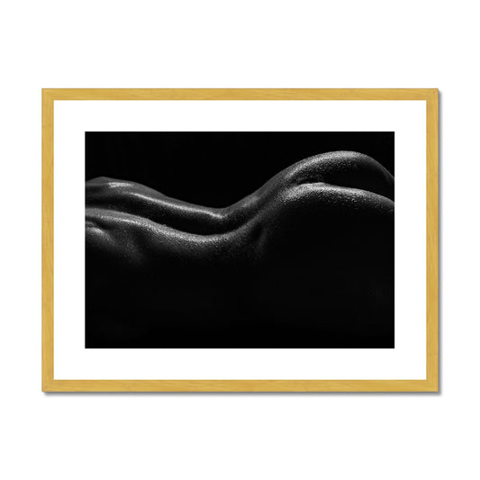 Bodyscape 1 Antique Framed & Mounted Print